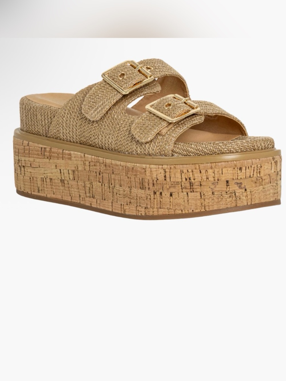 Shushop Platform Slide Sandals